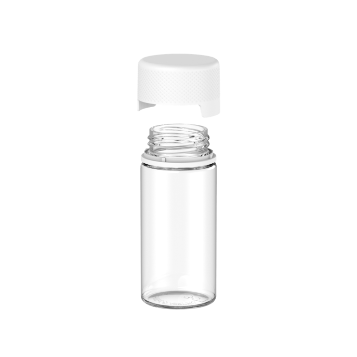 Comprar Chubby Gorilla Botella de aviador CR de 100 ml con evidencia de manipulación (botella transparente con cierre blanco) al por mayor en España