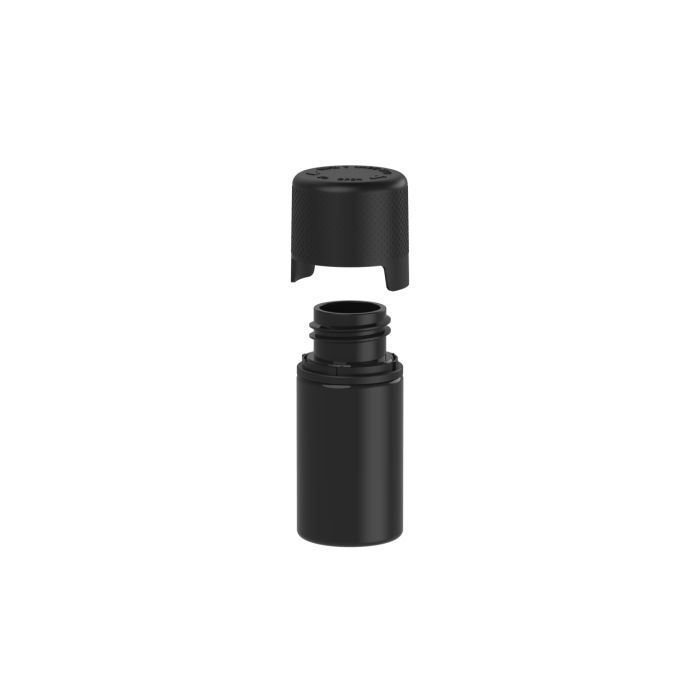 Comprar Chubby Gorilla Botella aviador corta de 30 ml con sello de seguridad (botella negra con cierre negro) al por mayor en España