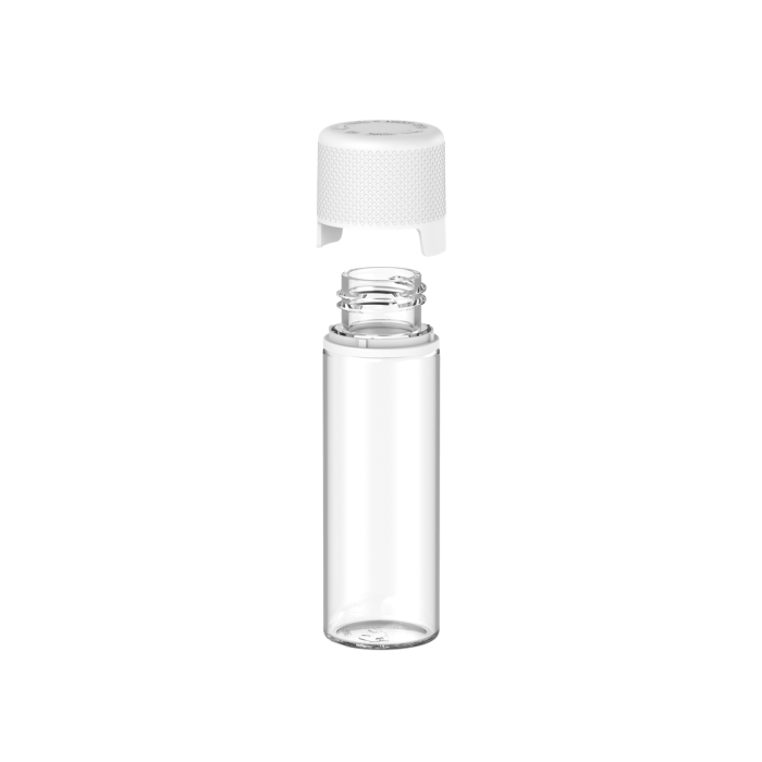 Comprar Chubby Gorilla Botella de 50 ml de cristal para aviador con evidencia de manipulación (botella transparente con cierre blanco) al por mayor en España