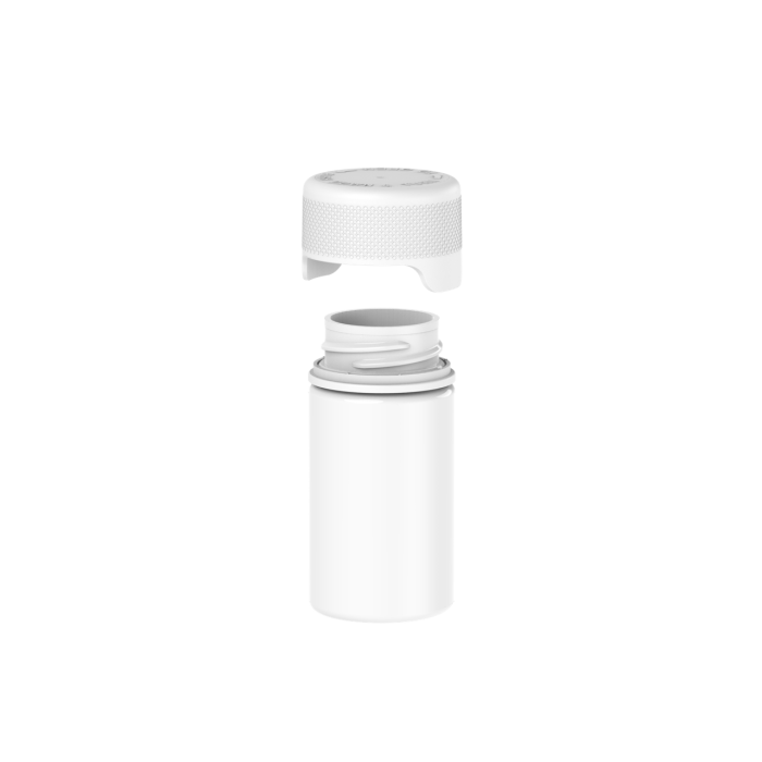 Comprar Chubby Gorilla Botella mini aviator CR de 60 ml con revestimiento y evidencia de manipulación (botella blanca con cierre blanco) al por mayor en España