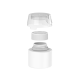 Comprar Chubby Gorilla Botella de aviador CR de 250 ml con revestimiento y evidencia de manipulación y vaso dosificador (botella blanca, cierre blanco con vaso dosificador) al por mayor en España