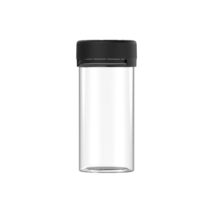 Comprar Chubby Gorilla 6 oz recipiente aviador con revestimiento y evidencia de manipulación (recipiente transparente con cierre negro) al por mayor en España