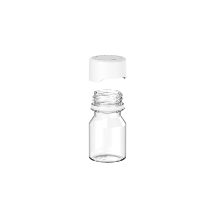 Comprar Chubby Gorilla Botella de aviador de 30 ml con tapa blanca y evidencia de manipulación (botella transparente con tapa blanca) al por mayor en España