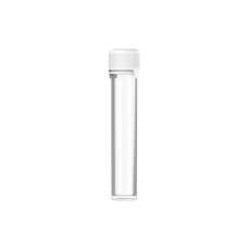 Chubby Gorilla Tubo aviador 100mmf cr con revestimiento y evidencia de manipulación (tubo transparente con cierre blanco)