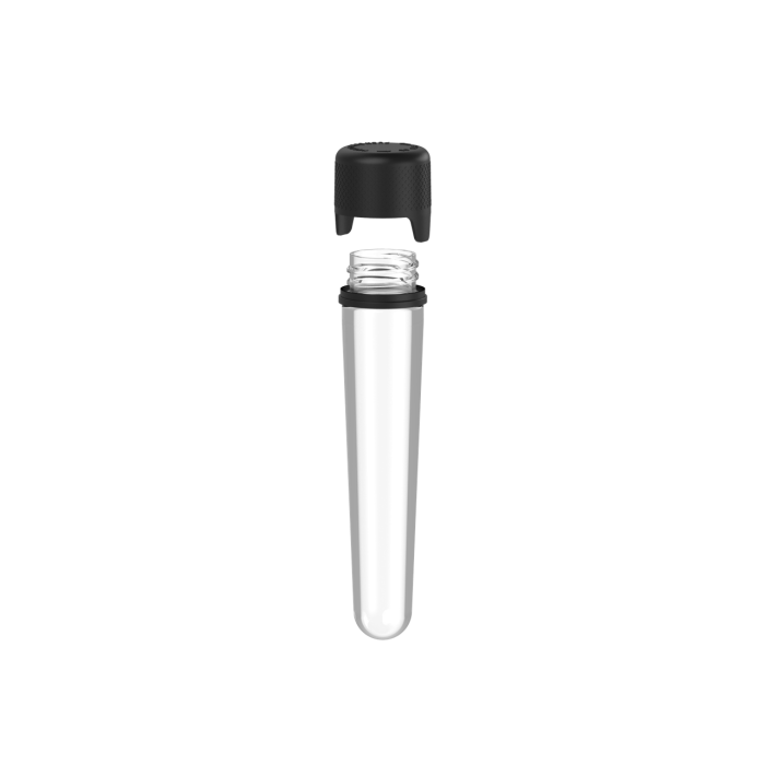 Comprar Chubby Gorilla Tubo aviador CR de 100 mm con revestimiento y evidencia de manipulación (tubo transparente con cierre negro) al por mayor en España