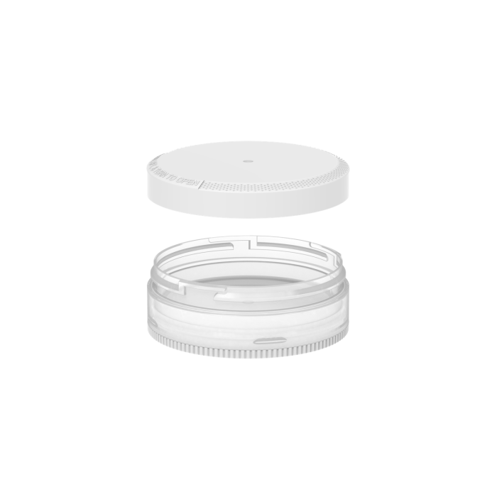 Comprar Chubby Gorilla Contenedor de bolsa de doble compartimento de 40g con cierre superior CR (contenedor transparente mate con cierres blancos) al por mayor en España