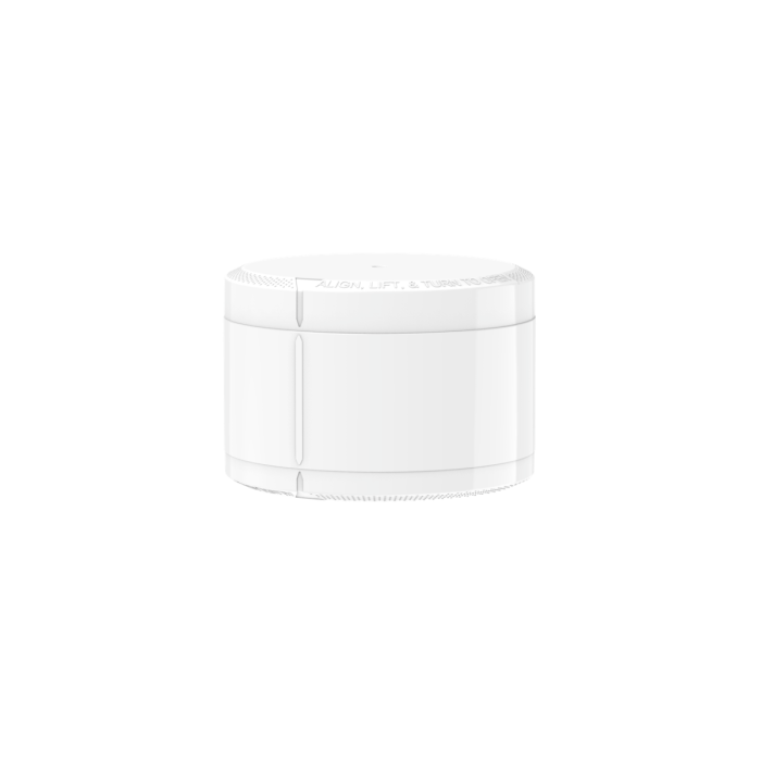 Comprar Chubby Gorilla Contenedor de bolsa CR de doble compartimento de 50 g / 50 g (contenedor blanco brillante con cierres blancos) al por mayor en España