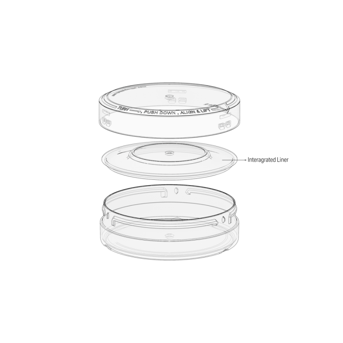 Comprar Chubby Gorilla Contenedor de bolsa de 50g x3 con cierre cr y revestimiento integrado (contenedor natural con cierre blanco) al por mayor en España