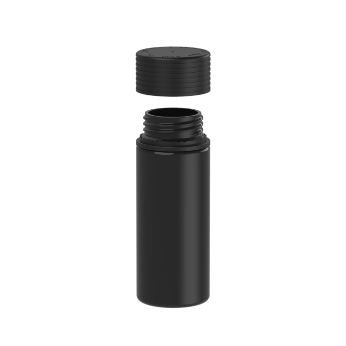 Comprar Chubby Gorilla Botella en espiral CR de 120 ml con evidencia de manipulación (botella negra con cierre negro) al por mayor en España