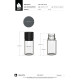 Comprar Chubby Gorilla Botella espiral corta de 30 ml con tapa a prueba de manipulaciones (botella blanca con cierre blanco) al por mayor en España