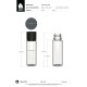 Comprar Chubby Gorilla Botella en espiral CR de 50 ml con evidencia de manipulación (botella transparente con cierre negro) al por mayor en España