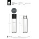 Comprar Chubby Gorilla Botella en espiral CR de 60 ml con evidencia de manipulación (botella transparente con cierre blanco) al por mayor en España
