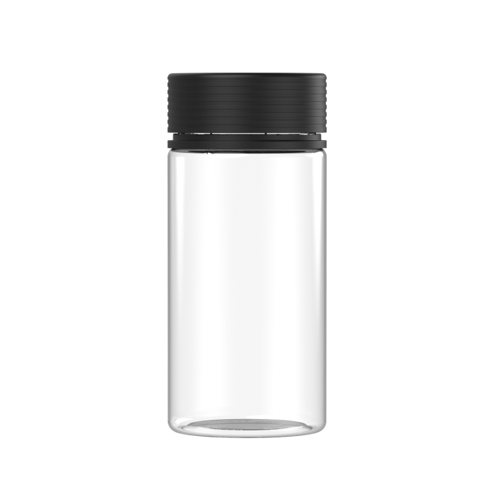 Comprar Chubby Gorilla Contenedor espiral de boca ancha de 10 oz con revestimiento y evidencia de manipulación (contenedor transparente con cierre negro) al por mayor en España