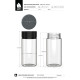 Comprar Chubby Gorilla 10 oz contenedor espiral de boca ancha con revestimiento y evidencia de manipulación (contenedor transparente con cierre blanco) al por mayor en España
