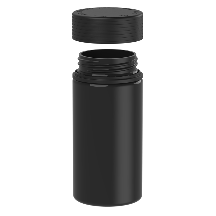 Comprar Chubby Gorilla Envase espiral de boca ancha de 10 oz con revestimiento y evidencia de manipulación (envase negro con cierre negro) al por mayor en España