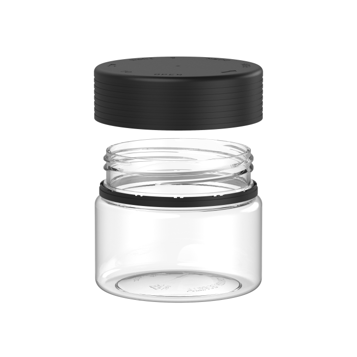 Comprar Chubby Gorilla Envase en espiral de 10 oz con revestimiento y evidencia de manipulación (envase transparente con cierre negro) al por mayor en España