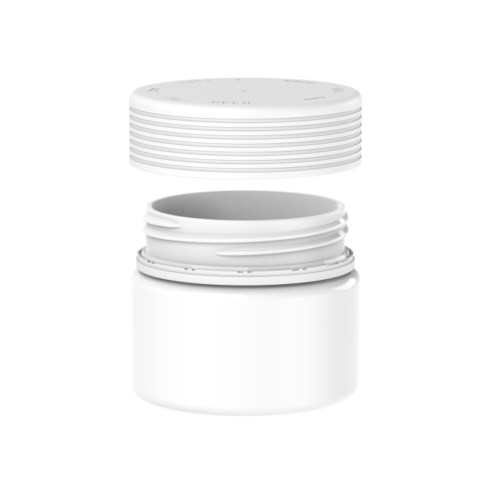 Comprar Chubby Gorilla 10 oz recipiente en espiral XL con revestimiento y evidencia de manipulación (recipiente blanco con cierre blanco) al por mayor en España