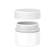 Comprar Chubby Gorilla 10 oz recipiente en espiral XL con revestimiento y evidencia de manipulación (recipiente blanco con cierre blanco) al por mayor en España