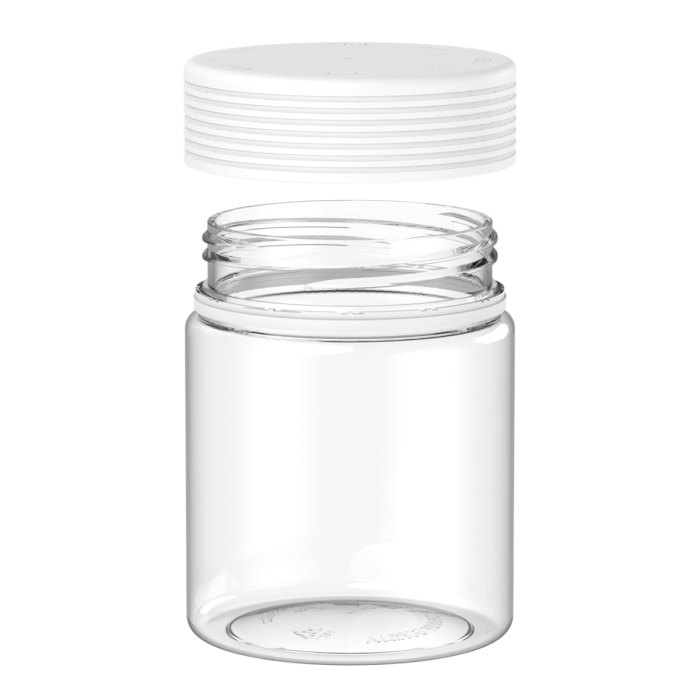 Comprar Chubby Gorilla 18.5 oz contenedor espiral xl con revestimiento y evidencia de manipulación (contenedor transparente con cierre blanco) al por mayor en España