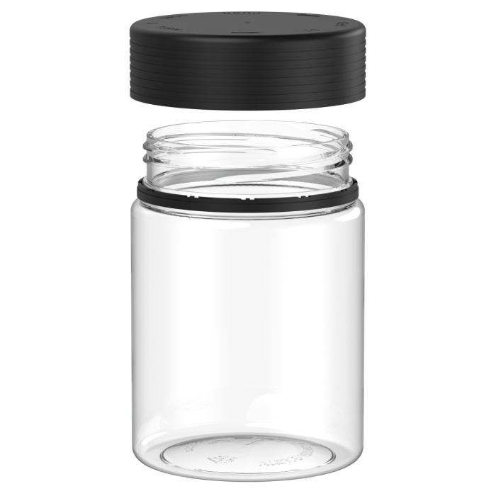 Comprar Chubby Gorilla Envase espiral XL de 21.5 oz con revestimiento y evidencia de manipulación (envase transparente con cierre negro) al por mayor en España