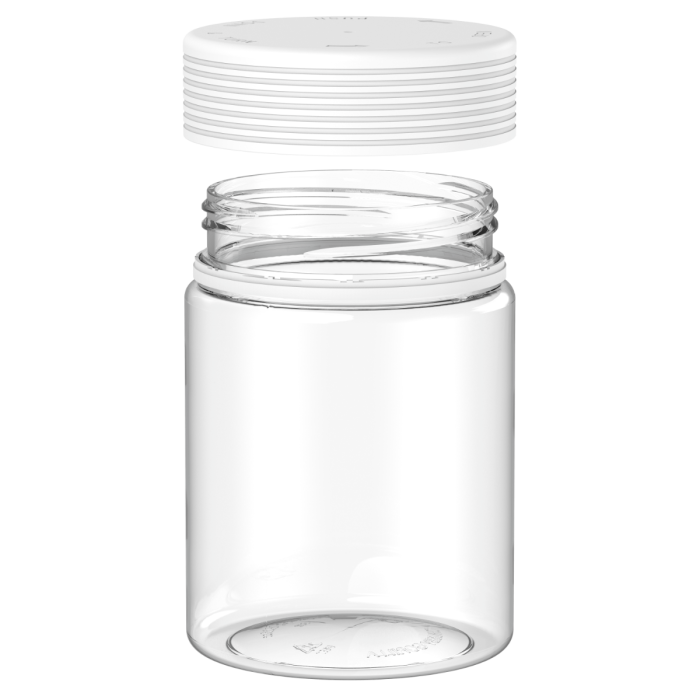 Comprar Chubby Gorilla Envase en espiral XL de 21.5 oz con revestimiento y evidencia de manipulación (envase transparente con cierre blanco) al por mayor en España
