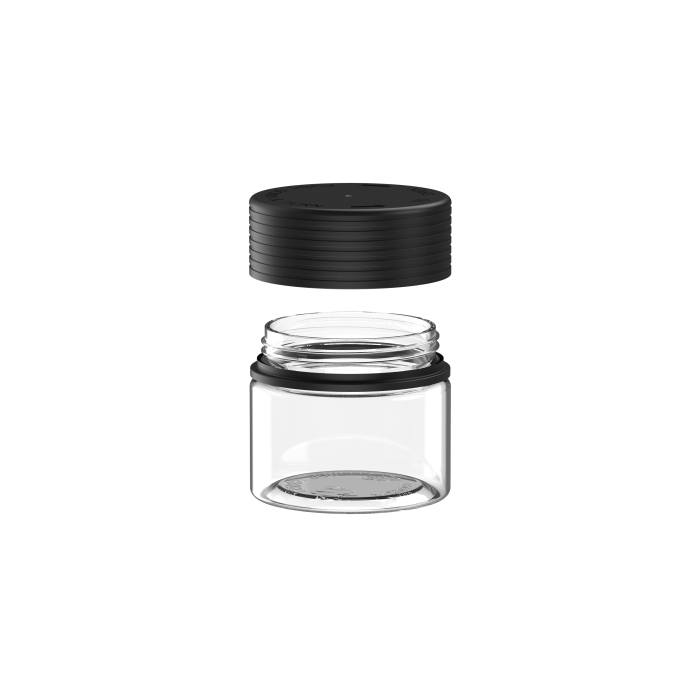 Comprar Chubby Gorilla 2 oz envase espiral con revestimiento y evidencia de manipulación (envase transparente con cierre negro) al por mayor en España