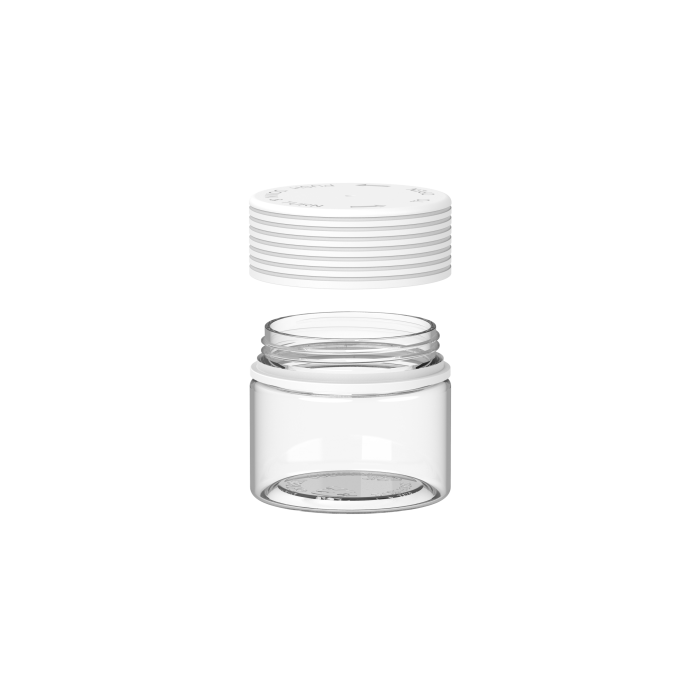 Comprar Chubby Gorilla Envase en espiral CR de 2 oz con revestimiento y evidencia de manipulación (envase transparente con cierre blanco) al por mayor en España