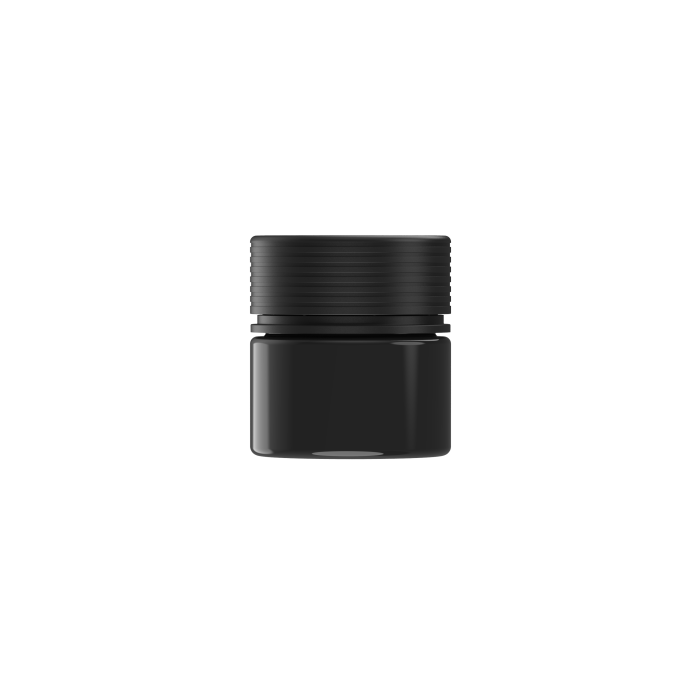 Comprar Chubby Gorilla 2oz contenedor espiral CR con revestimiento y evidencia de manipulación (contenedor negro con cierre negro) al por mayor en España