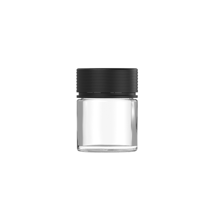Comprar Chubby Gorilla 2 oz recipiente espiral de pared gruesa con revestimiento y evidencia de manipulación (recipiente transparente con cierre negro) al por mayor en España