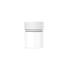 Chubby Gorilla 2 oz envase espiral de pared gruesa con revestimiento y evidencia de manipulación (envase blanco con cierre blanco)