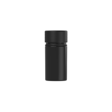 Chubby Gorilla 30ml recipiente en espiral de pared gruesa con revestimiento y evidencia de manipulación (recipiente negro con cierre negro)