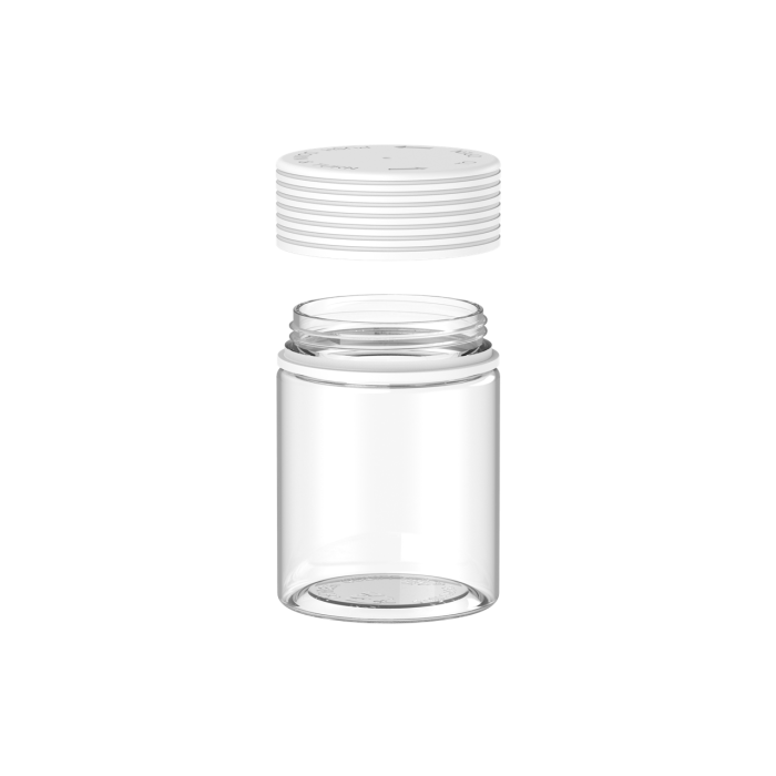 Comprar Chubby Gorilla Envase en espiral de 4 oz con revestimiento y evidencia de manipulación (envase transparente con cierre blanco) al por mayor en España