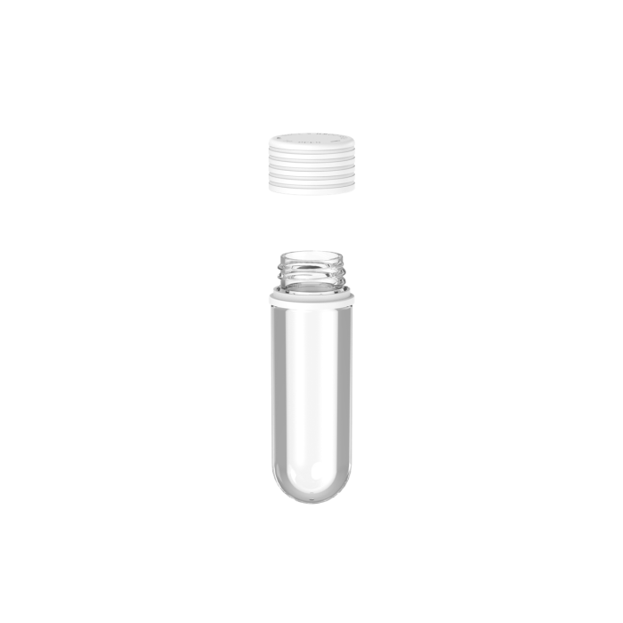 Comprar Chubby Gorilla 65mm cartucho contenedor en espiral 510r con evidencia de manipulación (contenedor transparente con cierre blanco) al por mayor en España