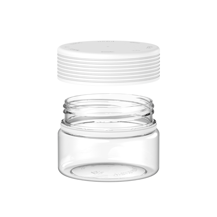 Comprar Chubby Gorilla 7.5 oz contenedor en espiral XL con revestimiento y evidencia de manipulación (contenedor transparente con cierre blanco) al por mayor en España