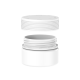 Comprar Chubby Gorilla 7.5 oz contenedor en espiral xl con revestimiento y evidencia de manipulación (contenedor blanco con cierre blanco) al por mayor en España