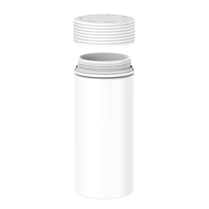 Comprar Chubby Gorilla 8 oz recipiente espiral con revestimiento y evidencia de manipulación (recipiente blanco con cierre blanco) al por mayor en España