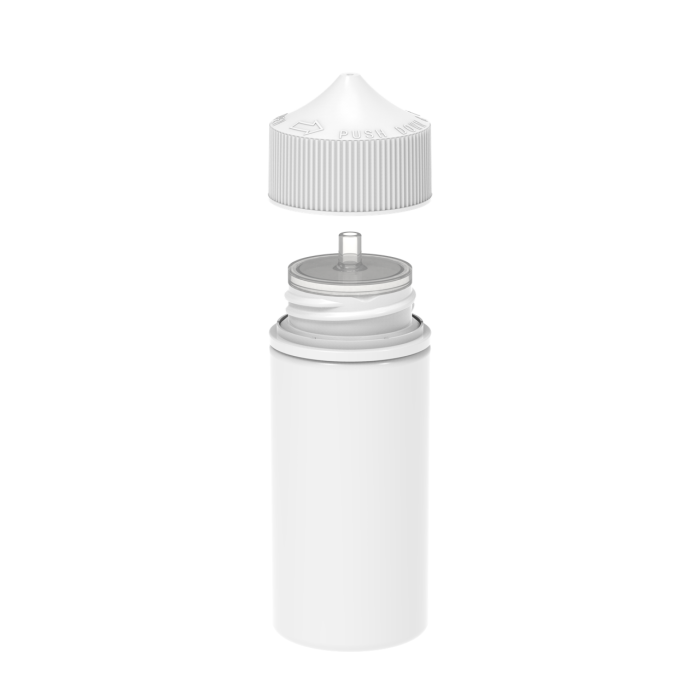 Comprar Chubby Gorilla Botella unicornio de 100 ml con reductor de flujo y evidencia de manipulación (botella blanca con tapa blanca) al por mayor en España