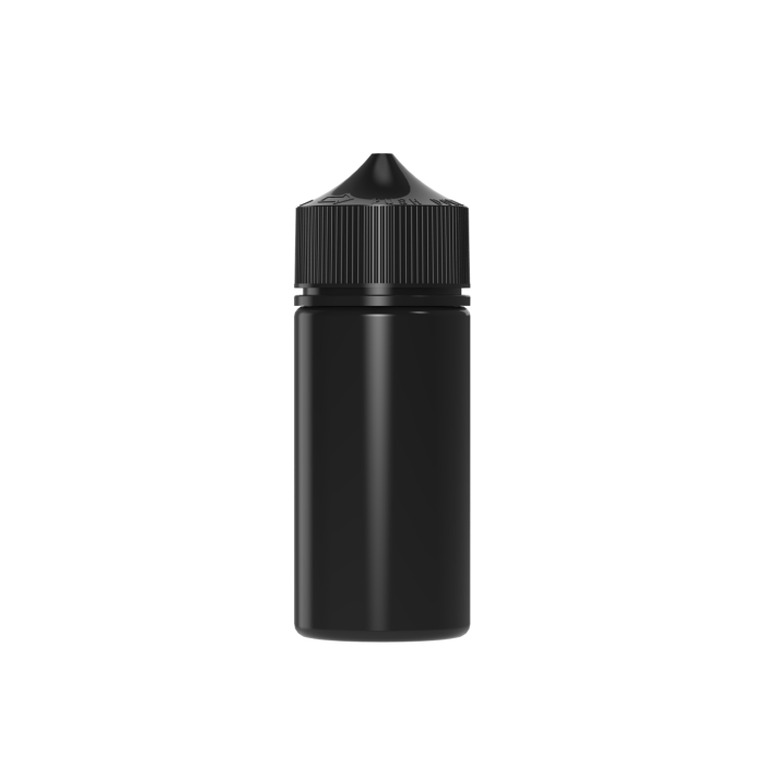 Comprar Chubby Gorilla Botella de unicornio CR de 100 ml con evidencia de manipulación (botella negra con cierre negro) al por mayor en España