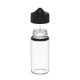 Comprar Chubby Gorilla Botella de unicornio CR de 100 ml con evidencia de manipulación (botella transparente con cierre negro) al por mayor en España