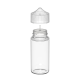 Comprar Chubby Gorilla Botella de unicornio CR de 100 ml con evidencia de manipulación (botella transparente con cierre transparente) al por mayor en España
