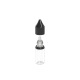 Comprar Chubby Gorilla Frasco unicornio de 10ml con reductor de flujo y evidencia de manipulación (frasco transparente con tapa negra) al por mayor en España