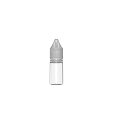 Botellas Chubby Gorilla Botella unicornio de 10 ml con reductor de flujo y evidencia de manipulación