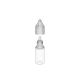 Comprar Chubby Gorilla Botella unicornio de 10 ml con reductor de flujo y evidencia de manipulación (botella transparente con cierre transparente) al por mayor en España