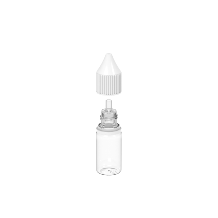 Comprar Chubby Gorilla Frasco unicornio de 10 ml con reductor de crema y evidencia de manipulación (frasco transparente con tapa blanca) al por mayor en España