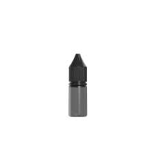 Chubby Gorilla Frasco unicornio CR de 10 ml con evidencia de manipulación (frasco negro translúcido con cierre negro)