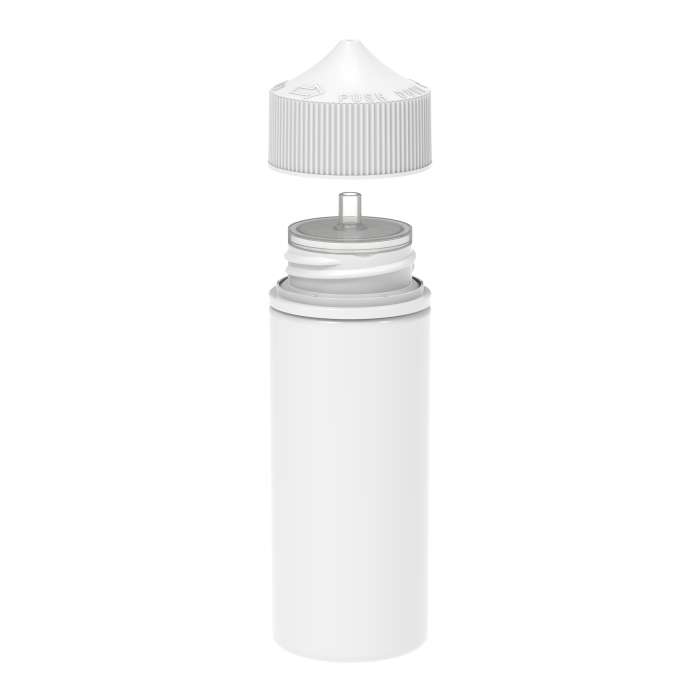 Comprar Chubby Gorilla Botella unicornio de 120ml con reductor de flujo y evidencia de manipulación (botella blanca con tapa blanca) al por mayor en España