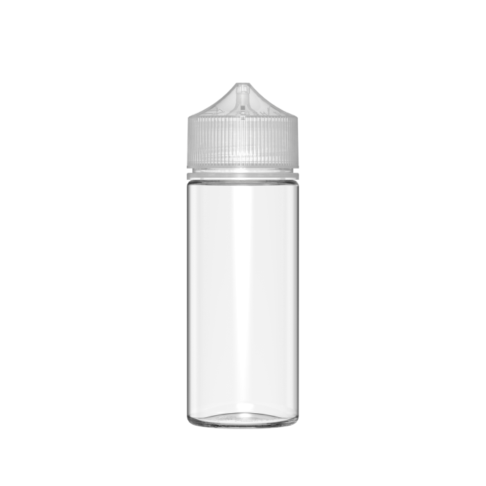 Comprar Chubby Gorilla Botella de unicornio CR de 120 ml con evidencia de manipulación (botella transparente con cierre transparente) al por mayor en España