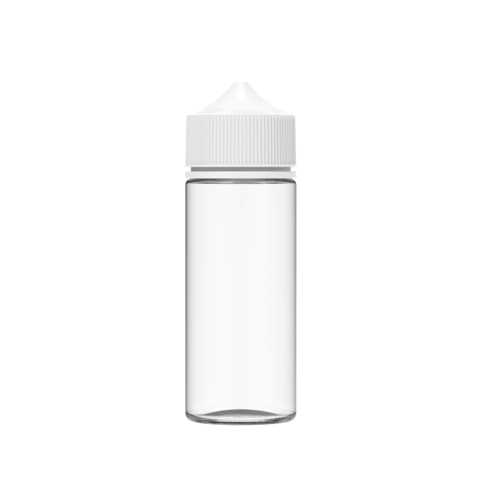 Comprar Chubby Gorilla Botella de unicornio CR de 120 ml con evidencia de manipulación (botella transparente con cierre blanco) al por mayor en España