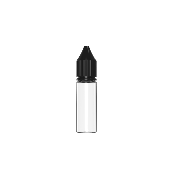 Comprar Chubby Gorilla Botella unicornio CR de 16.5 ml con evidencia de manipulación (botella transparente con cierre negro) al por mayor en España