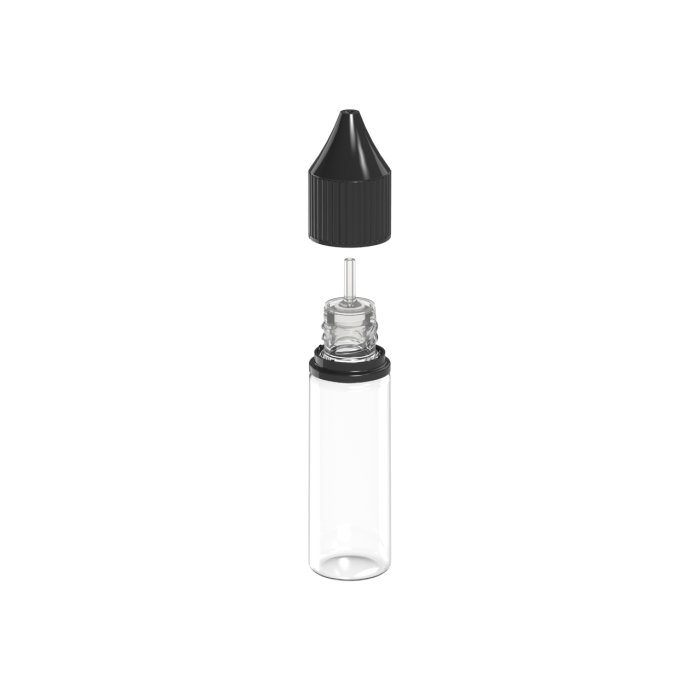 Comprar Chubby Gorilla Botella unicornio CR de 16.5 ml con evidencia de manipulación (botella transparente con cierre negro) al por mayor en España